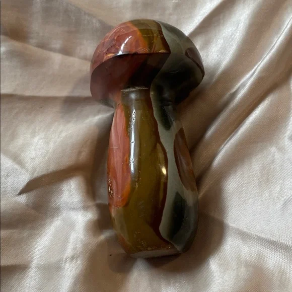 Ocean Jasper Crystal Mushroom Decor - Picture 5 of 5